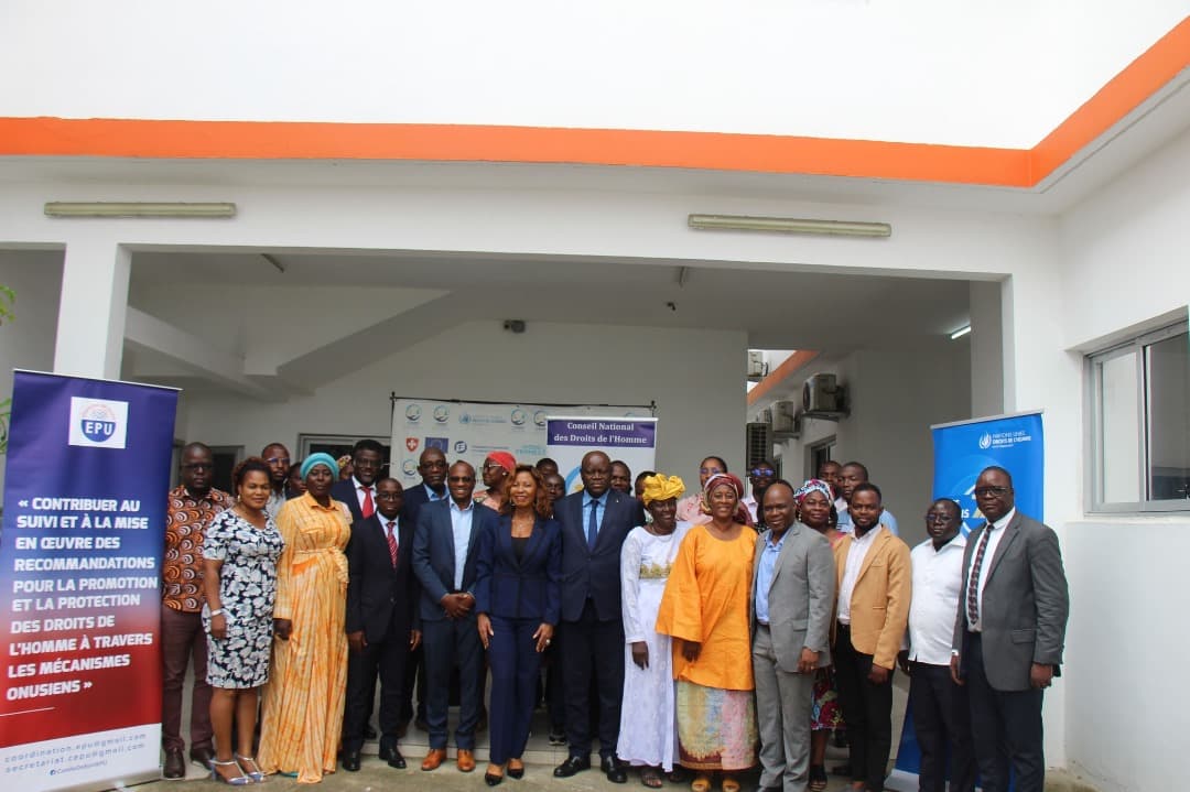 Atelier d’élaboration des Stratégies d’action pour le suivi et la mise en œuvre des recommandations du 4e Cycle de L’EPU de la Côte d’Ivoire